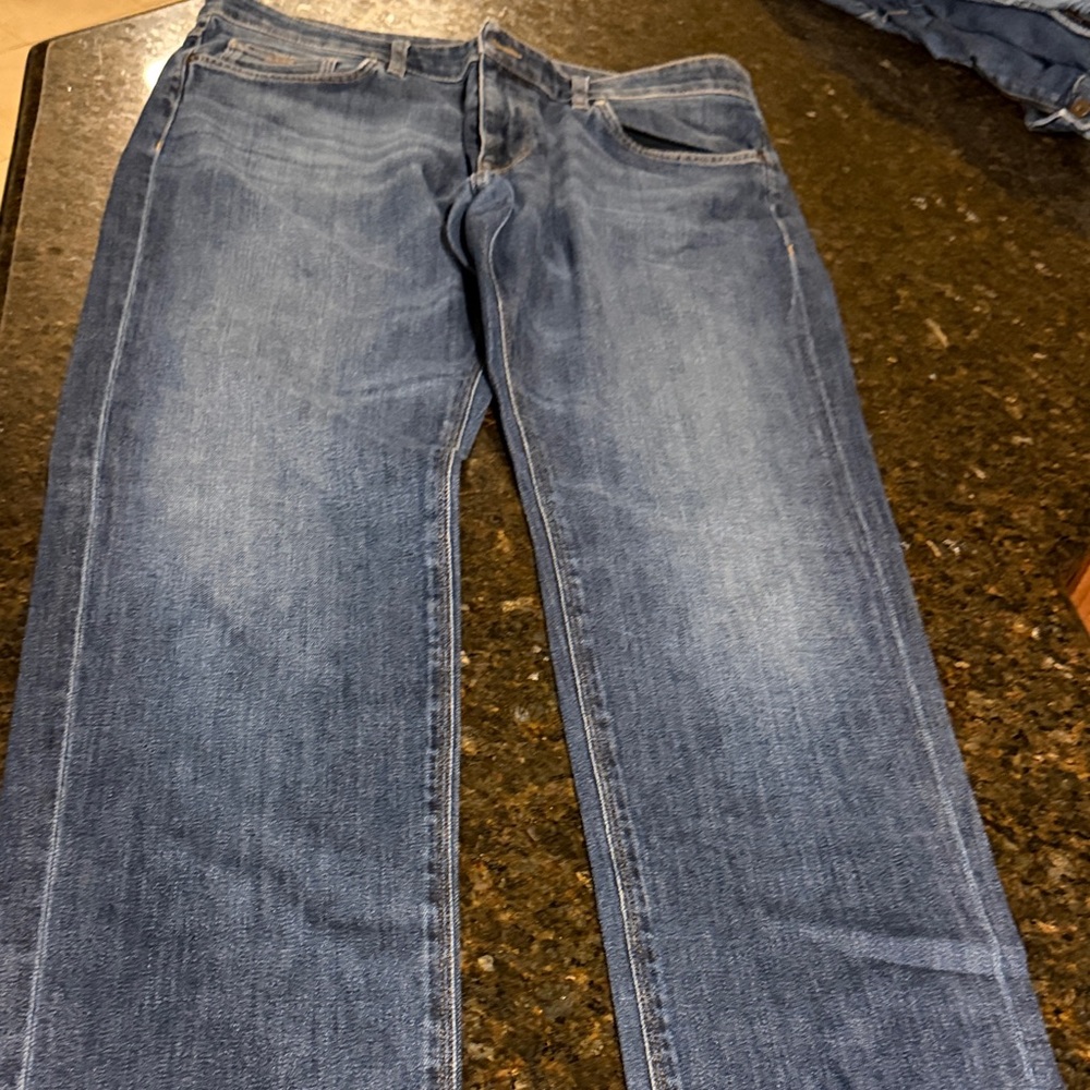 Boss Men's Denim Straight Jeans